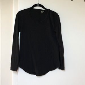 Madewell Black Long Sleeved T-shirt